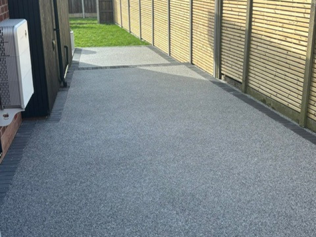 Resin Bound Driveway in Timperley, Altrincham