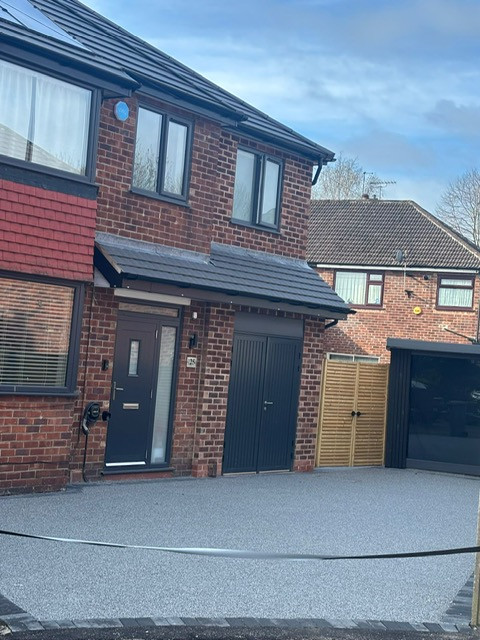Resin Bound Driveway in Timperley, Altrincham