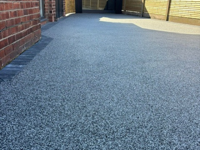 Resin Bound Driveway in Timperley, Altrincham