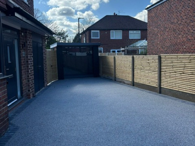 Resin Bound Driveway in Timperley, Altrincham
